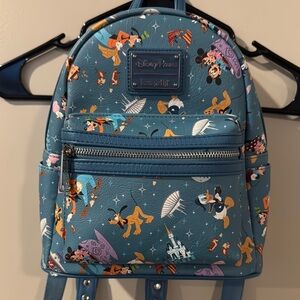 Disney Parks Loungefly Blue Backpack